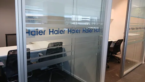 Haier: identidade em vidro