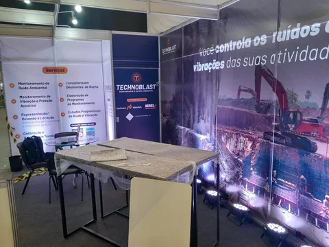 Technoblast: comunicação para feira