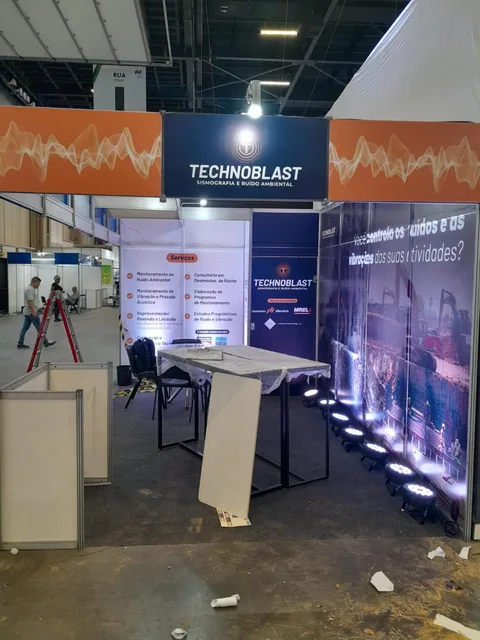 Technoblast: comunicação para feira